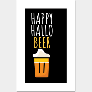 Happy hallo beer Posters and Art